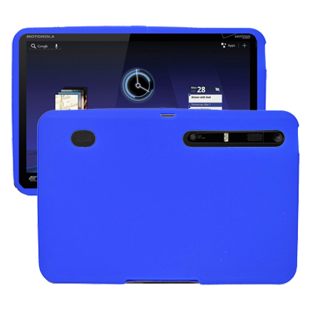 Soft Shell (Sininen) Motorola XOOM Silikonikuori