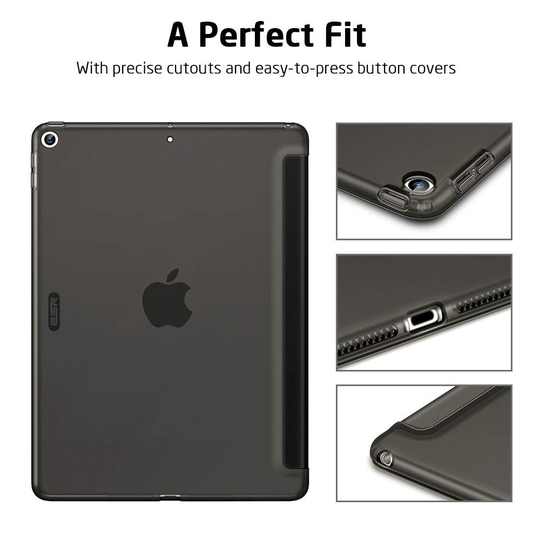 ESR Rebound Apple iPad 10.2 2019 / 2020 Suojakotelo musta"