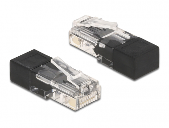 This RJ45 Connector By Delock Is Equipped With A 60 Ohms Resistor And Can Be Used In Measurement, Co
