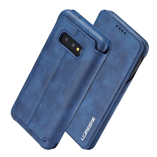 LC.IMEEKE Samsung Galaxy S10e retro case - Blue