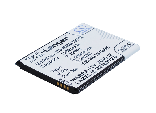 Samsung Galaxy Ace 4 4G / LTE Malli SM-G357FZ akku 1900 mAh