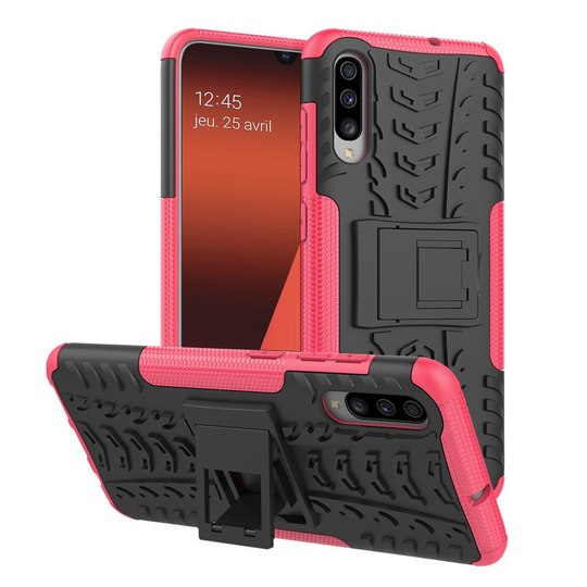 Samsung Galaxy A70 tyre hybrid case - Rose