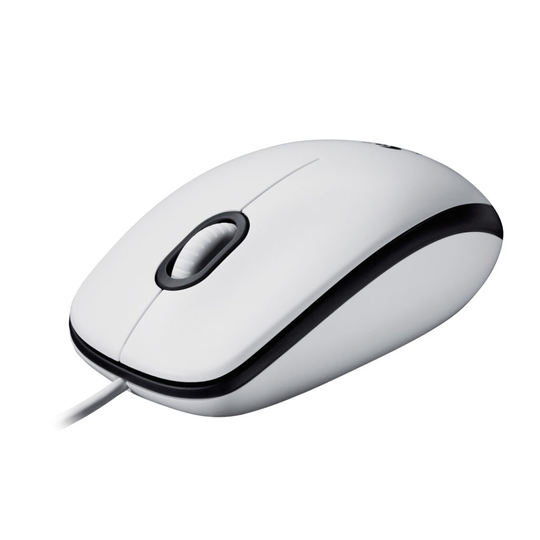 LOGI Mouse M100 - WHITE - EMEA