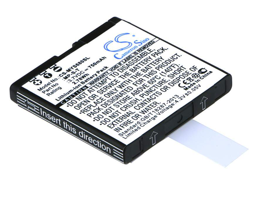 Myphone 6600 6600 Free 6600 Free XL akku 750mAh