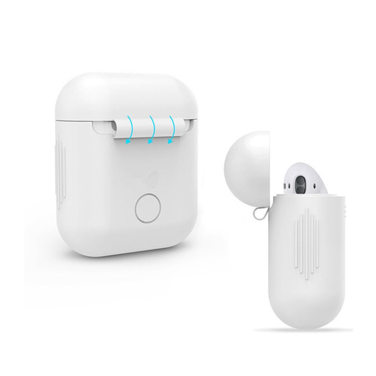 LANKILIN Apple Airpod moderni suojaava kuori - Valkoinen