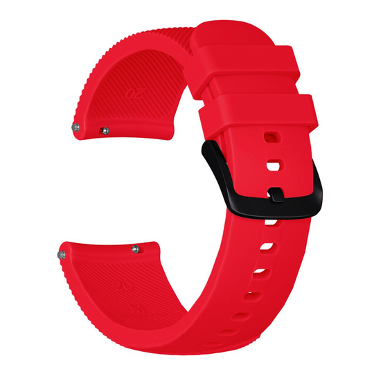 Samsung Galaxy Watch Active twill silicone watch band - Red