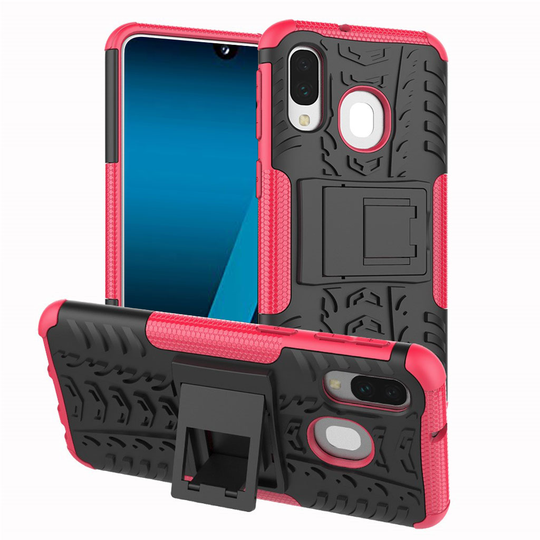 Samsung Galaxy A40 tyre hybrid case - Rose