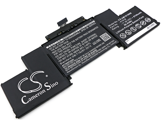MacBook Pro 15 Retina 2015 Malli A1398 - A1618 akku 8700 mAh