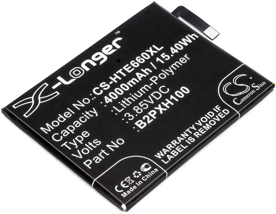 HTC 2PXH100 E66 One X10 akku 4000mAh
