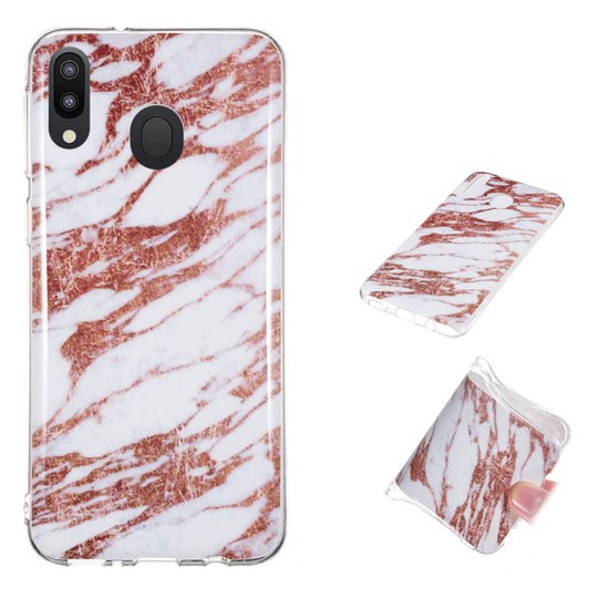 Marble Samsung Galaxy M20 kuoret - Tea Rose Marmori