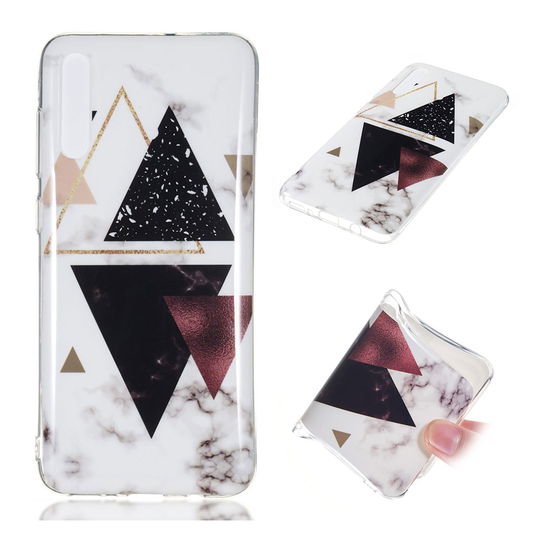 Samsung Galaxy A70 marble pattern gel case - Style D