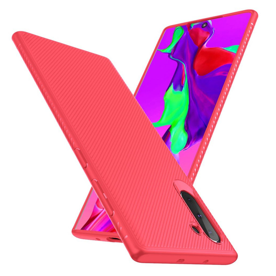 Jazz Samsung Galaxy Note 10 kuoret - Punainen