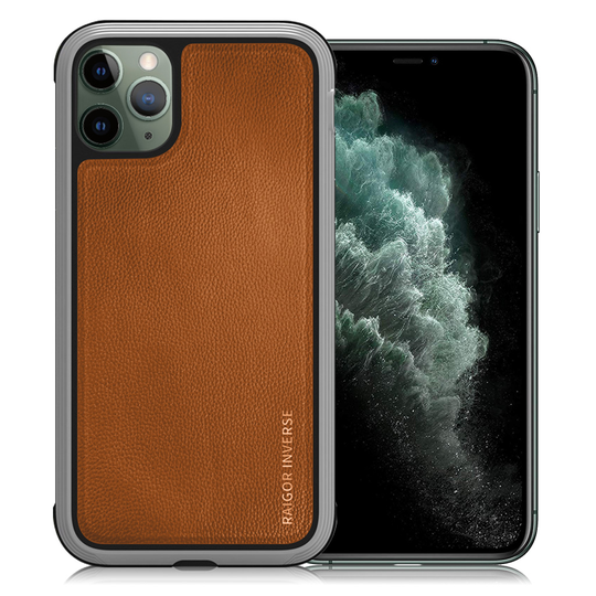 Raigor Inverse LUXURIOUS Cover for iPhone 11 Pro Max - Brown