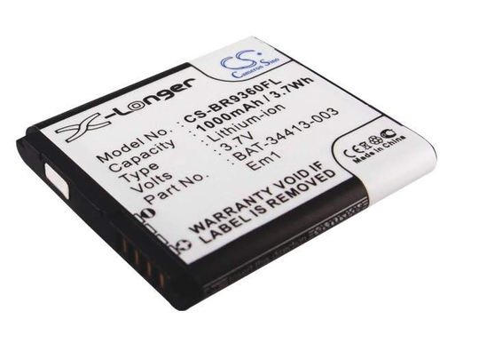 Blackberry Apollo Curve 9350 Curve 9360 akku 1000 mAh