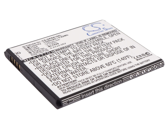 OPPO R815T R821T R833T akku 1250mAh