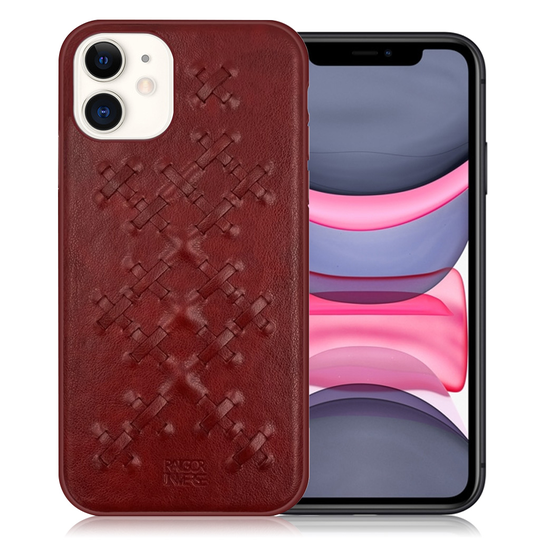 Raigor Inverse WEAVE Cover for iPhone 11 - Red