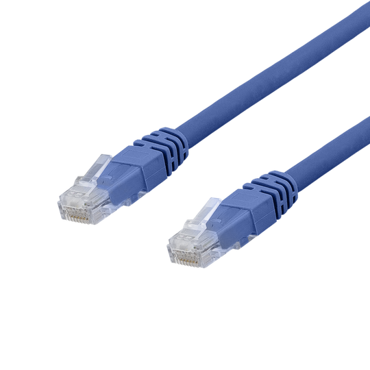 U/UTP Cat6a Laitekaapeli, 5m, 500MHz, Delta-sertifioitu, LSZH, Sininen