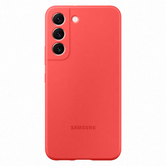 SAMSUNG SILICONE COVER S22 CORAL