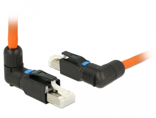 This RJ45 Plug By Delock Can Be Used To Connect Network Cables. Installation Of The Plug To Various