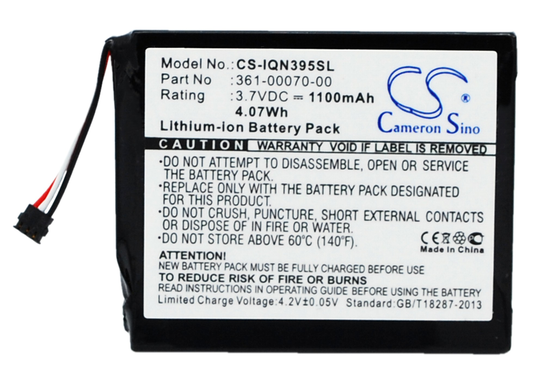 Garmin 3597LMT Nuvi 3597 Nuvi 3597LMTHD Navigaattorin Akku