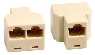Kolmihaaroitin 8P/8C RJ45, Beige