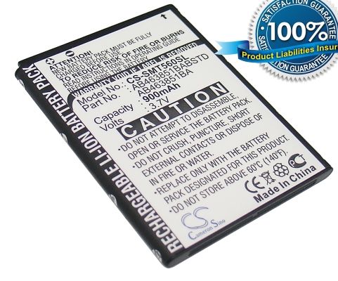 Samsung Exclaim SPH-M550 Highnote SPH-M630 Messager SCH-R450 SCH-R450 SCH-R560 akku 900 mAh