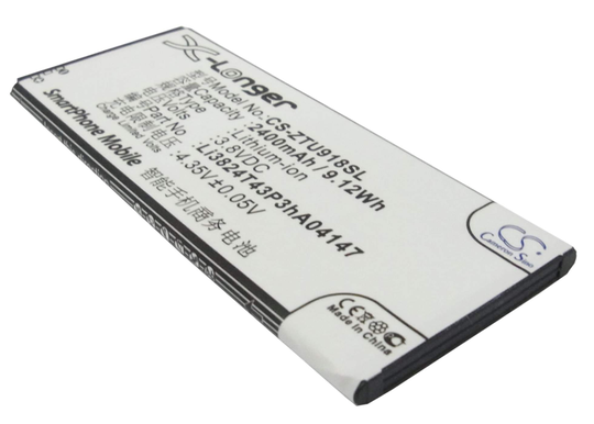 ZTE U9180 V5 V5s akku 2400 mAh