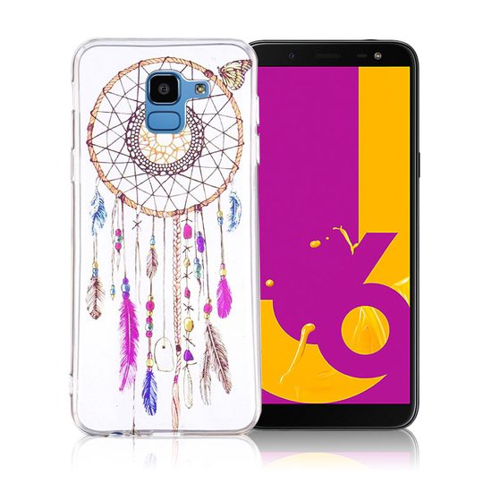 Samsung Galaxy J6 Kova TPU Kuviollinen Ohut Puhelimen Takasuoja Kuori - Unensieppaaja