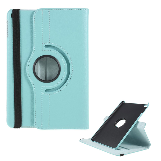iPad Mini (2019) litsi nahkainen suojakotelo - Vaaleansininen
