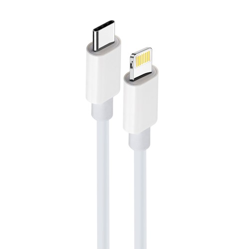 Maxlife MXUC-05 USB-C - Lightning kaapeli 1m (20W) valkoinen