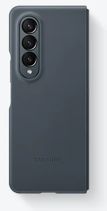 SAMSUNG Z FOLD4 LEATHER COVER MOSS GRAY