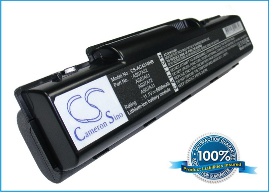 Acer Aspire 4710Z Aspire 2930G Aspire 4730ZG Aspire 4330 Aspire 4730 Aspire 4310 akku 6600 mAh