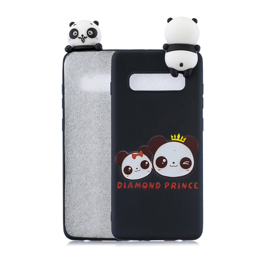 Samsung Galaxy S10 3D Suloinen nukke kuosi suojakotelo - Timantti Prince