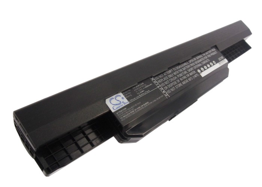 Asus A53 X53 akku 6600 mAh - Musta