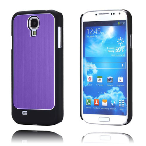 Alu-Back (Violetti) Samsung Galaxy S4 Suojakotelo