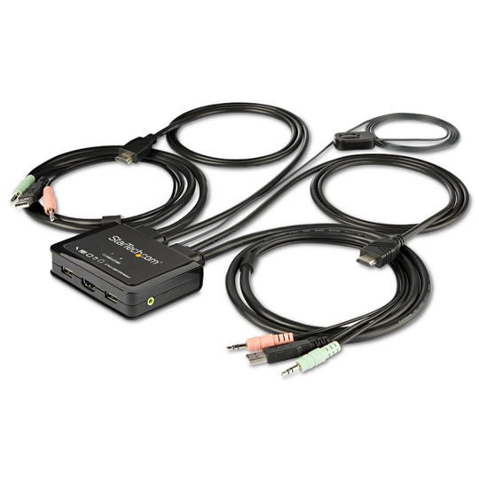 STARTECH 2 Port HDMI KVM Switch - 4K60