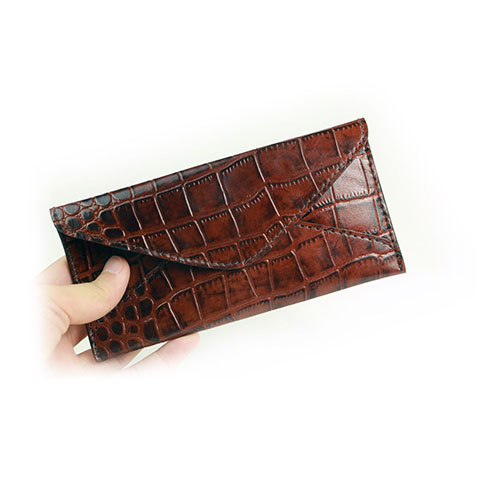 J.M.Show Genuine Crocodile Leather Case For iPhone 6s - Brown