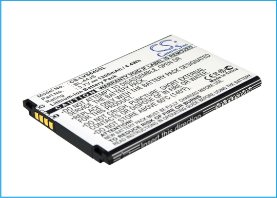 LG LG VS840 Lucid Para Cayman Lucid 4G Viper 4G LTE LS840 LS840 Viper Akku 1200 mAh