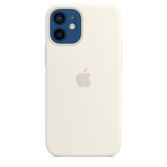 IPhone 12 Mini Sil Case White