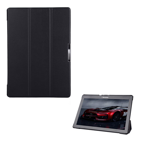 Garff Lenovo Tab 2 A10-70 Leather Case With Stand - Black