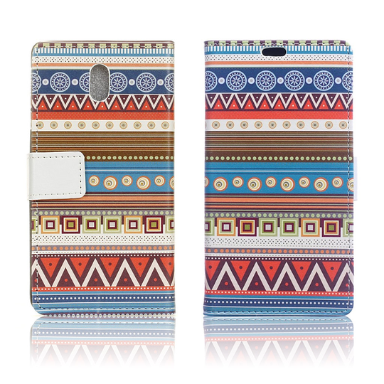 Samsung Galaxy J5 (2017) vintagetyylinen nahkakotelo - Heimojen heimo