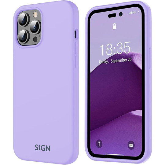 Liquid Silicone Case For IPhone 14 Pro - Lavender