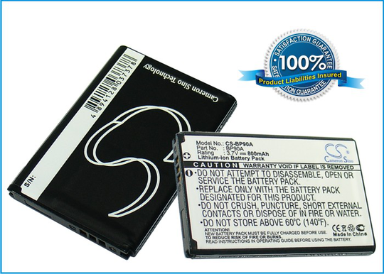 Samsung BP90A BP-90A IA-BP90A yhteensopiva akku - 800 mAh