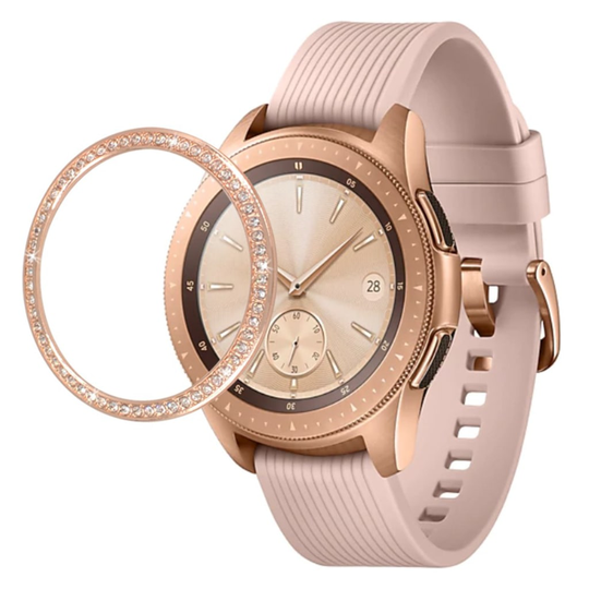 Samsung Galaxy Watch (42mm) crystal décor bezel ring - Gold