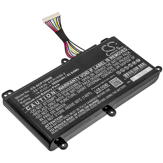Acer Predator 15 G9-591 Predator 15 G9-591-70F6 Predator 15 G9-591-713C akku 5800mAh