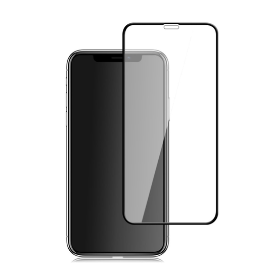 iPhone 9 Plus AMORUS Kokonaan Peittävä Näyttö Suojakalvo Silkki Printattu Karkaistu Lasi - Transparentti