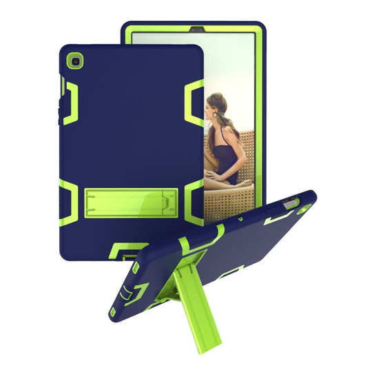 Samsung Galaxy Tab S5e shockproof hybrid case - Dark Blue / Green