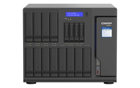 16-Bay TurboNAS (12x3.5" HDD +4x2.5"SSD), Intel Xeon W-1250