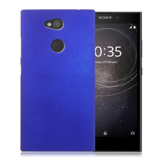 Sony Xperia L2 trendikäs suojakuori - Tummansininen