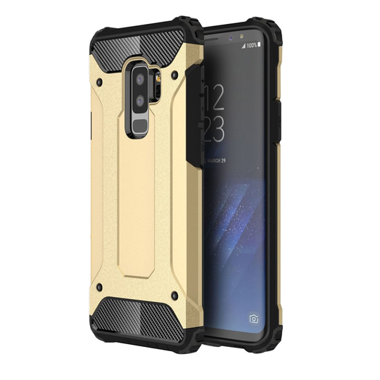 Samsung Galaxy S9 Plus laadukas suojakuori - Kulta